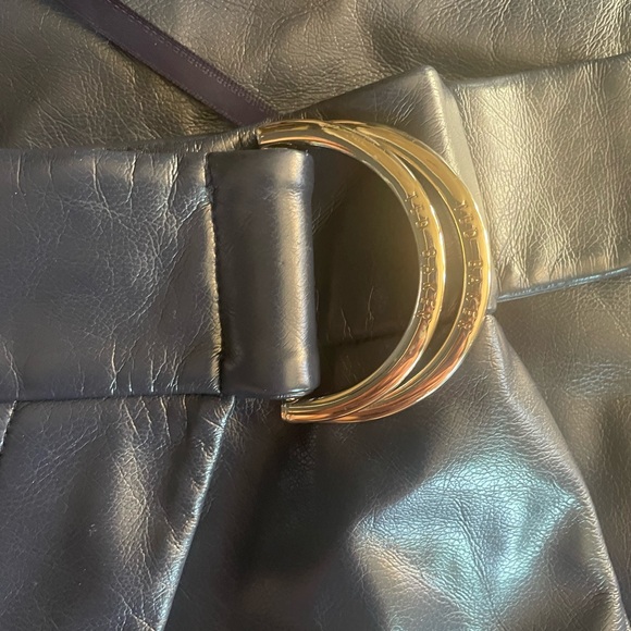 Ted Baker Elii Faux Leather Wrap Skirt - Picture 8 of 11